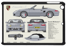 Porsche Boxster S 1997-2004 Small Tablet Covers